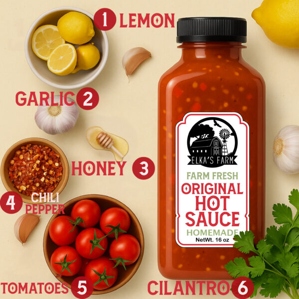 Elkas Farm Hot Sauce - Image 2